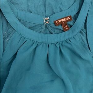 Express Turquoise Blouse for Women